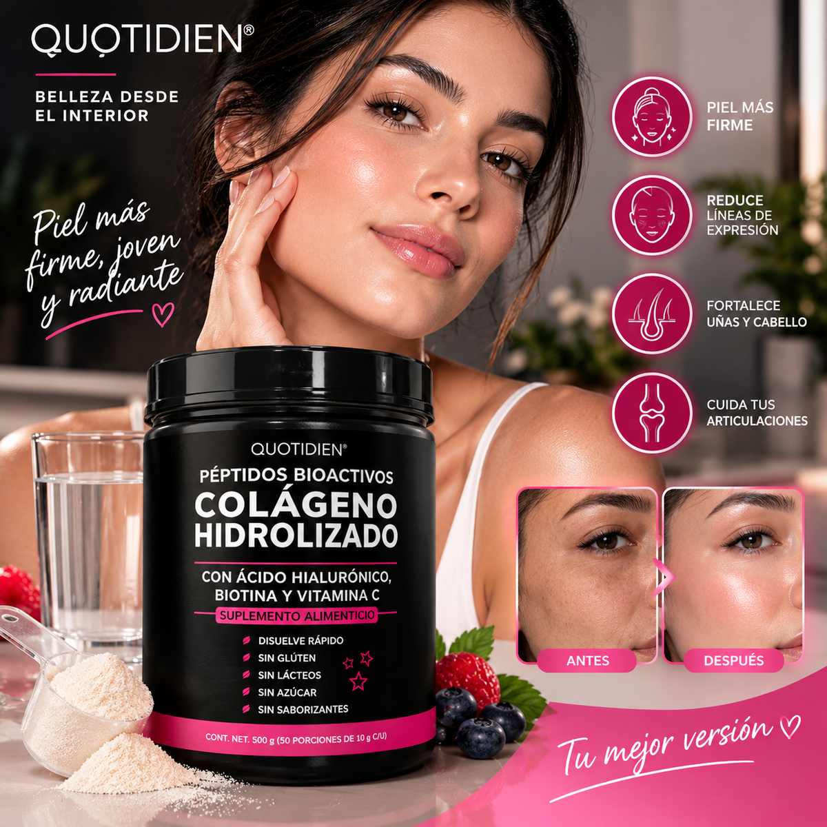 Suplemento Colageno Hidrolizado Quotidie