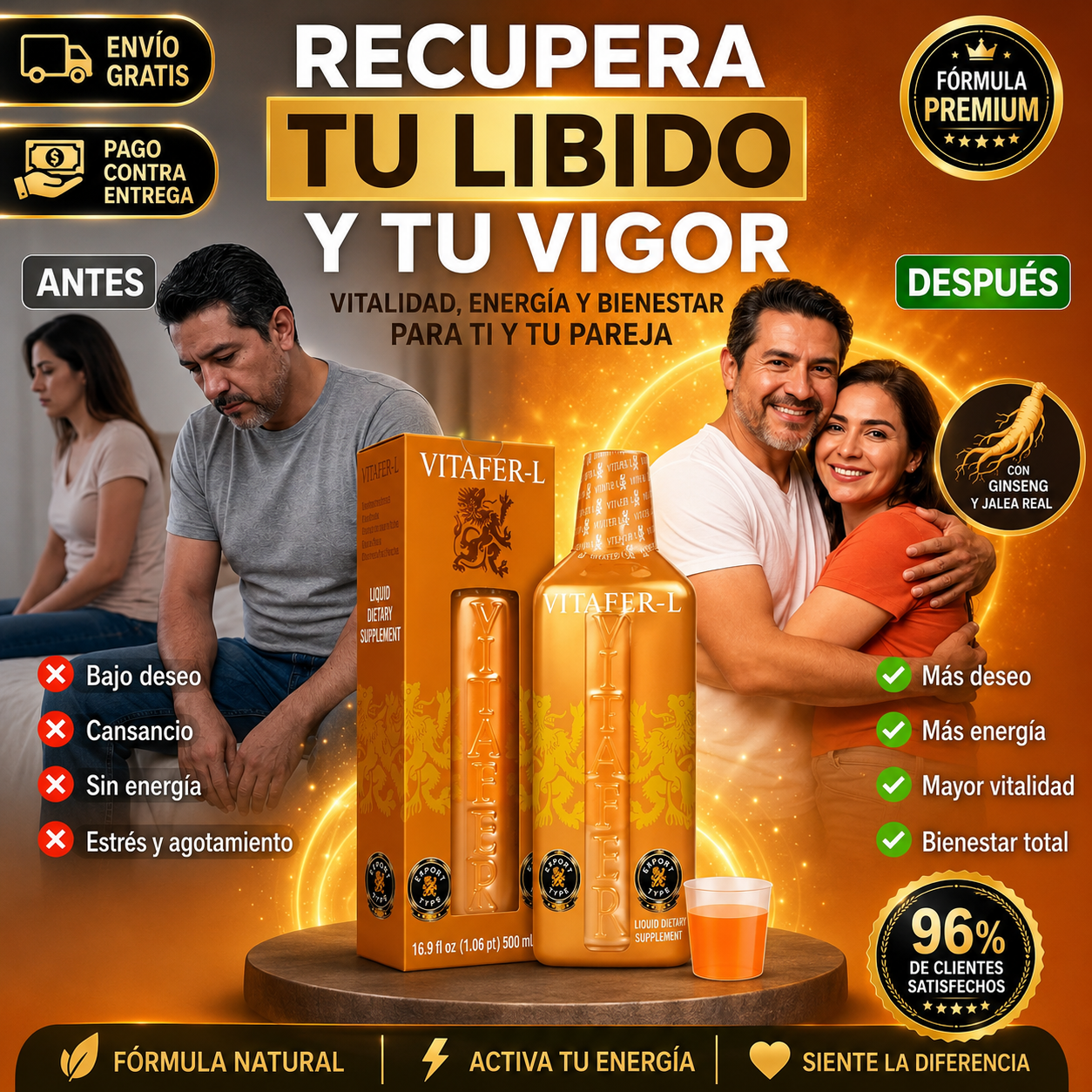 Vitafer-L® | Recupera tu Libido, tu Energía y tu Vigor Masculino