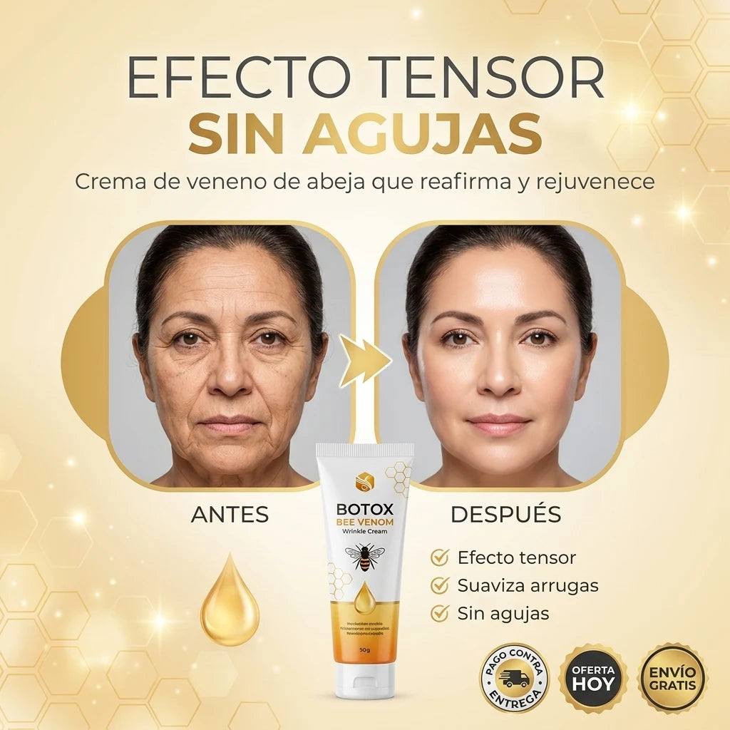 Crema BeeVenom Lift® | Efecto Tensor Sin Agujas