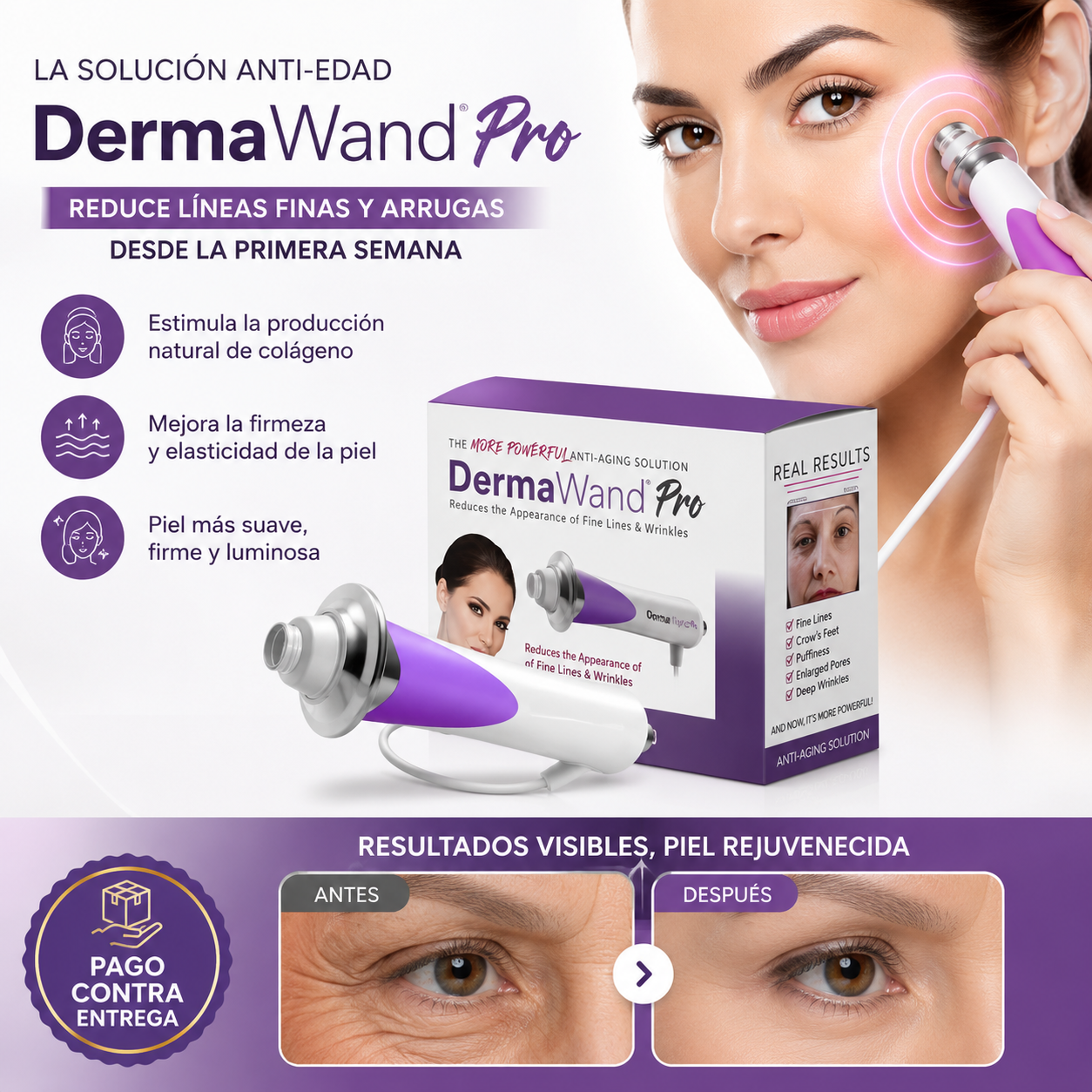 DermaWandPro® : Rejuvenece tu Piel, Oxigena y Reduce Imperfecciones en Casa