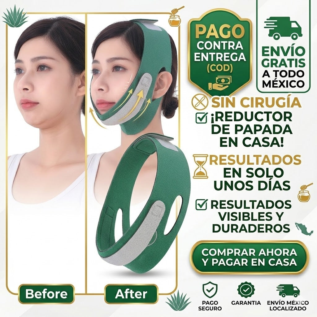 FACEBAND™ DEFINE TU ROSTRO SIN CIRUGÍA Y SIN ESFUERZO