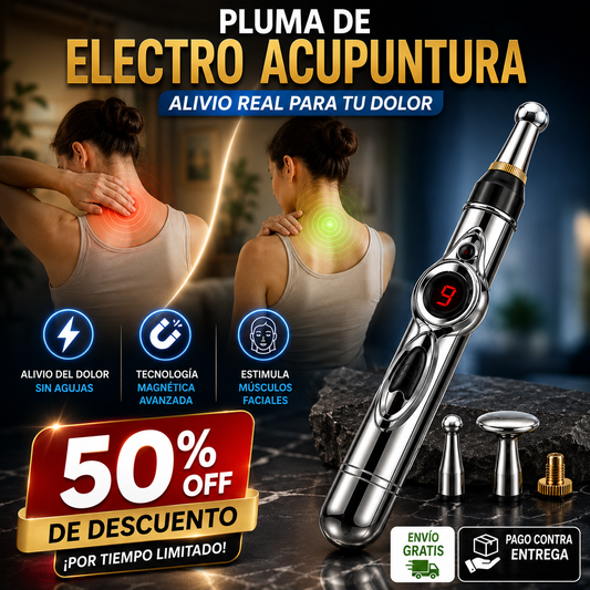 Pluma Electro Acupuntura Corporal