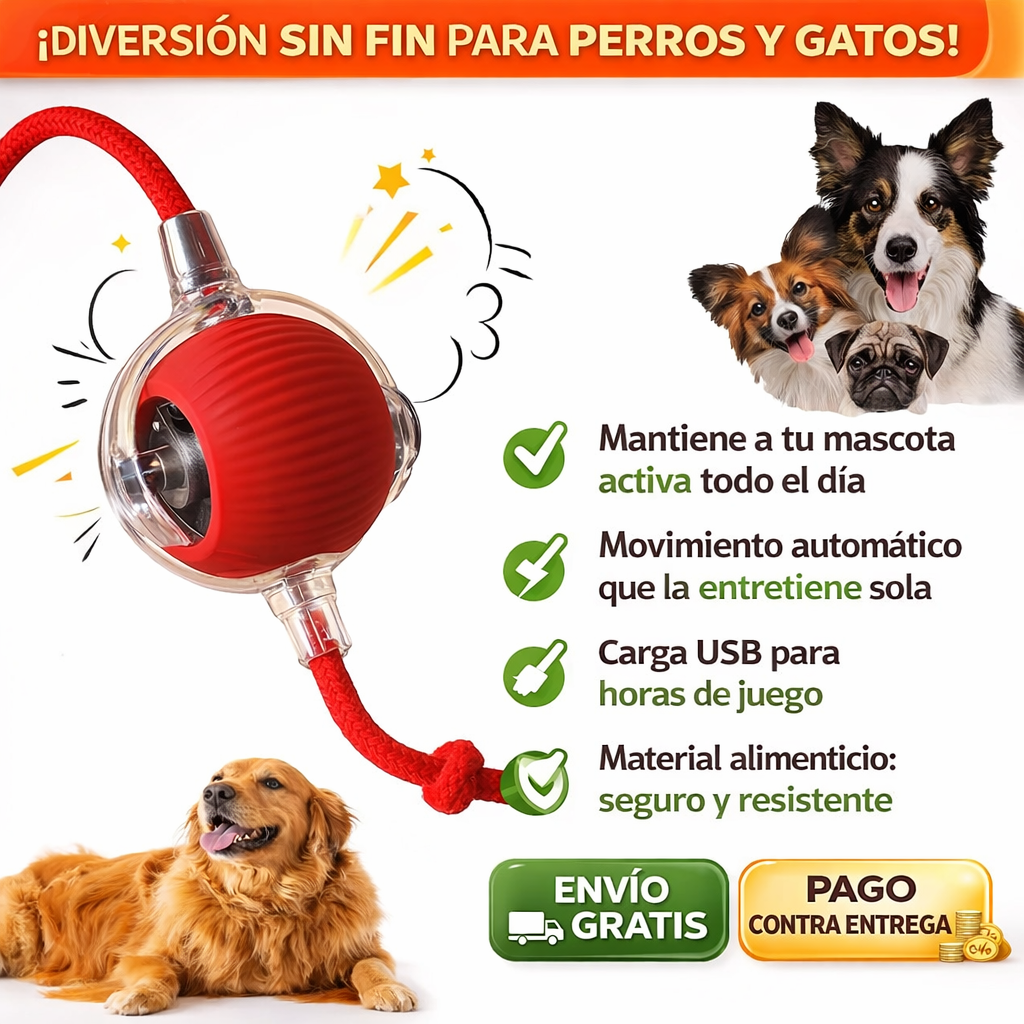 BOLALOCA® JUGUETE INTERACTIVO PARA MASCOTAS