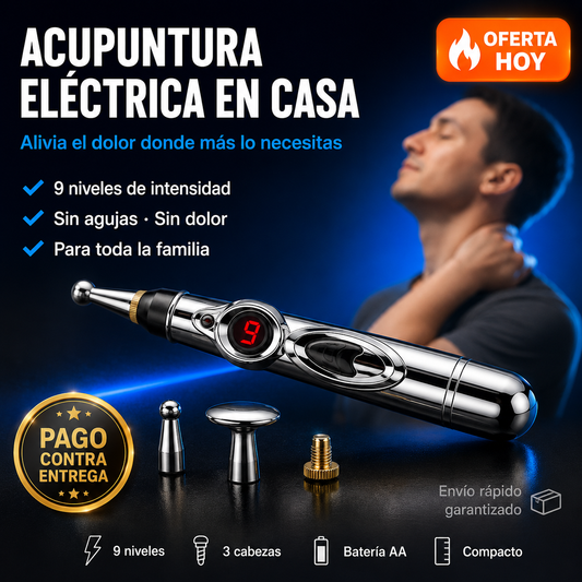 Pluma Electro Acupuntura Corporal