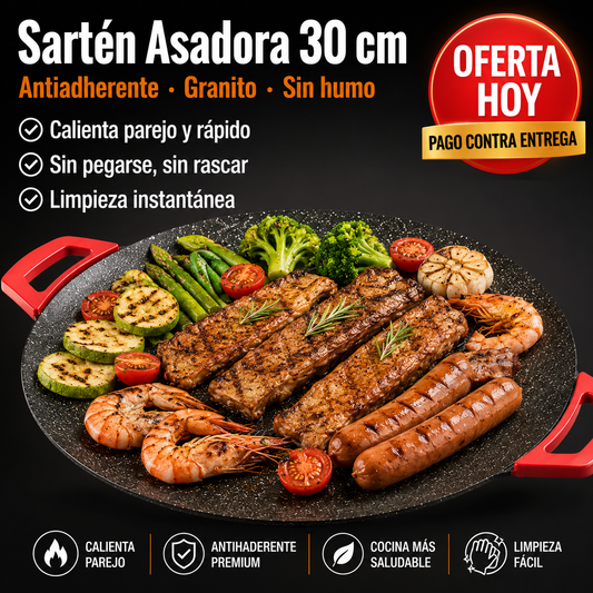 ChefMaster Antiadherente |Cocina sin pegar|
