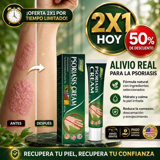 DermaCalm® Crema Calmante para Psoriasis | Alivio Real para tu Piel, Sin Pena de Mostrarla