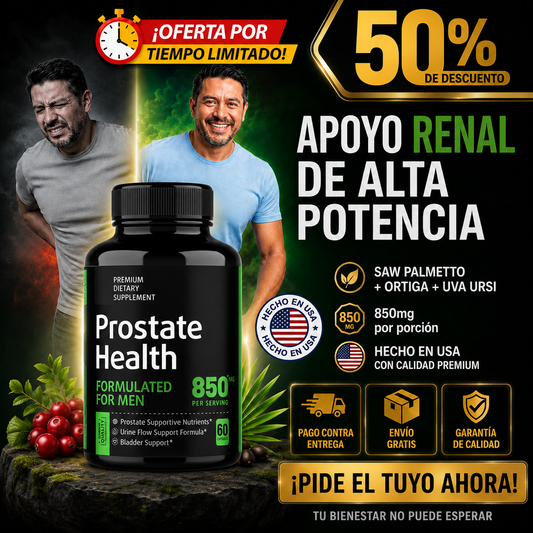 RenalPure® Limpieza riñones y vejiga | Apoyo Intensivo para Vías Urinarias