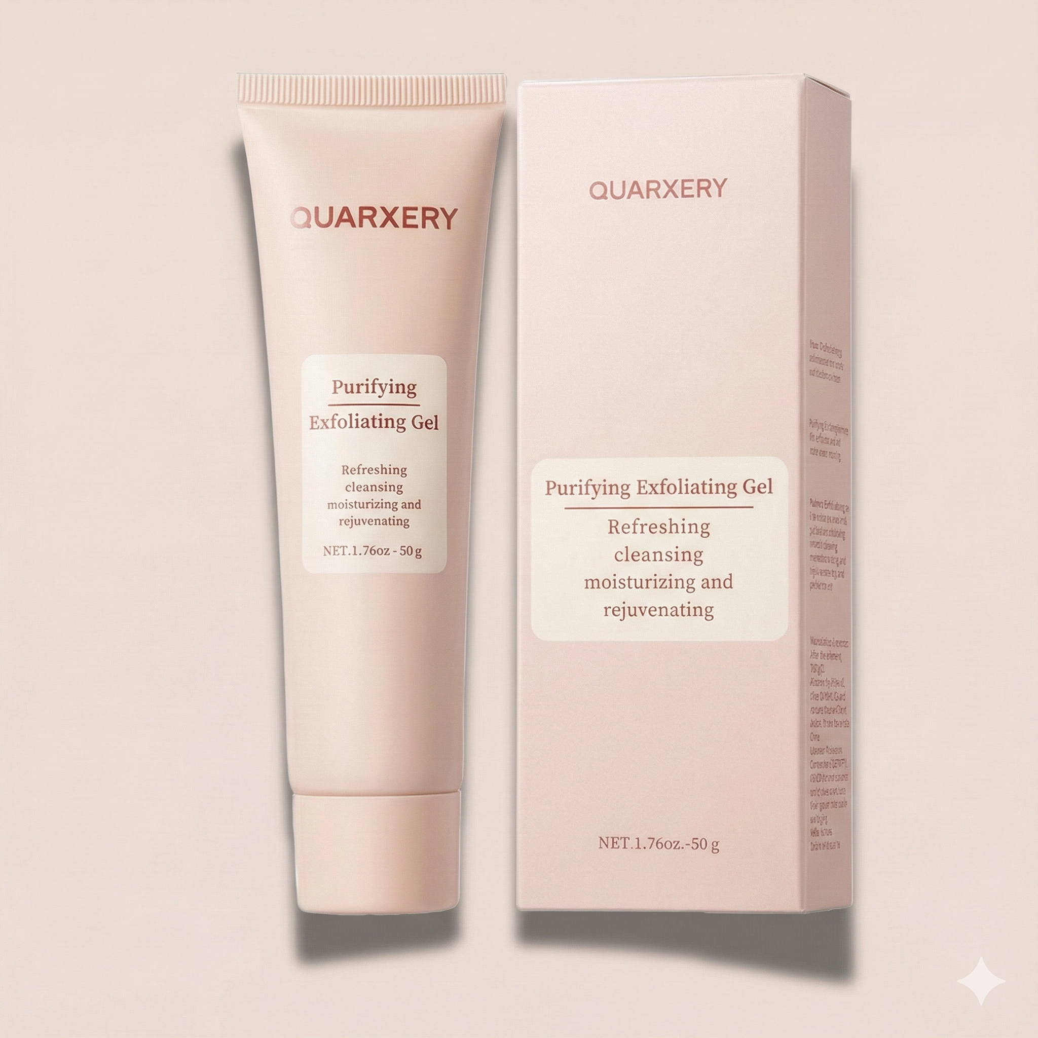 QUARXERY | Gel Exfoliante Facial Hidratante con Nicotinamida
