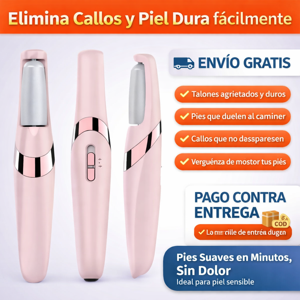 LIMEPRO® - REMOVEDORA DE CALLOS LIJA ELECTRICA PORTATIL