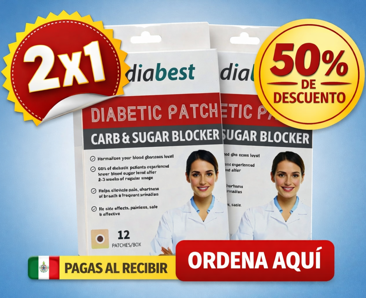 DIABEST™  PARCHES REGULADORES