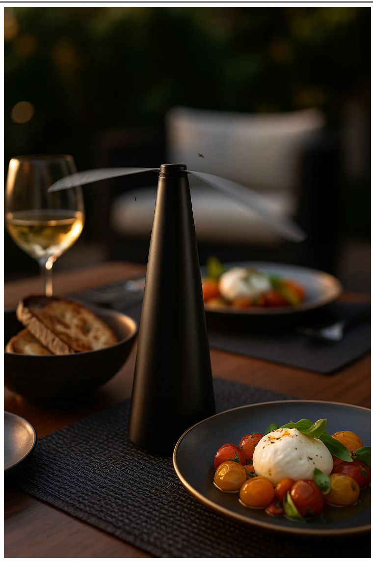 Ventilador repelente de moscas