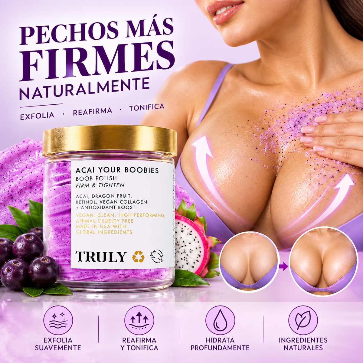 Truly Crema Acai Your Boobies Polish