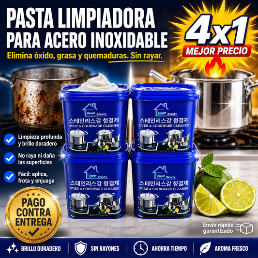 EasyClean® | DEVUELVE EL BRILLO A TUS OLLAS | PROMO 4X1