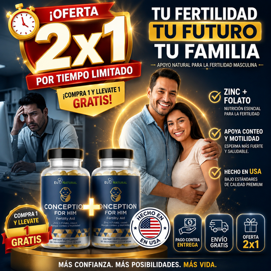 ConceptionMax® For Him Fertility Aid | El Aliado de Tu Fertilidad Masculina