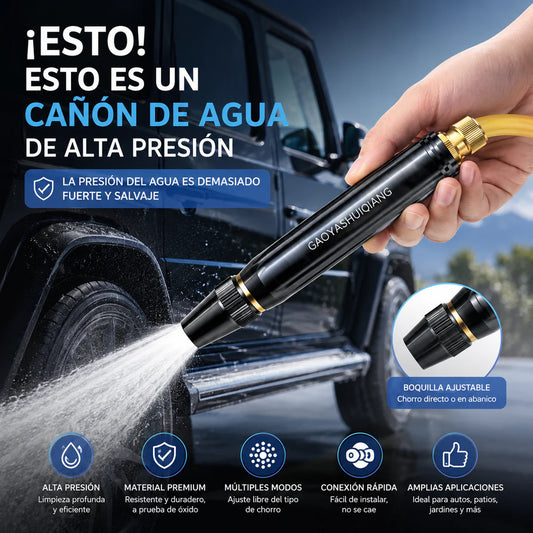 WaterJET® ALTA PRESION EN CASA SIN HIDROLAVADORA