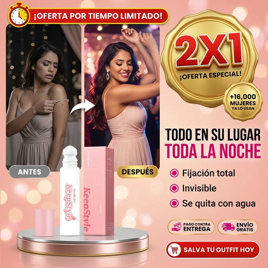 Sticky Glue® Pegamento para Ropa y Piel | Adiós a los Fallos de Outfit