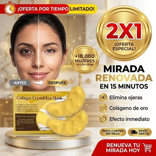 Collagen Shine® Parches para Ojeras | Mirada Renovada en 15 Minutos