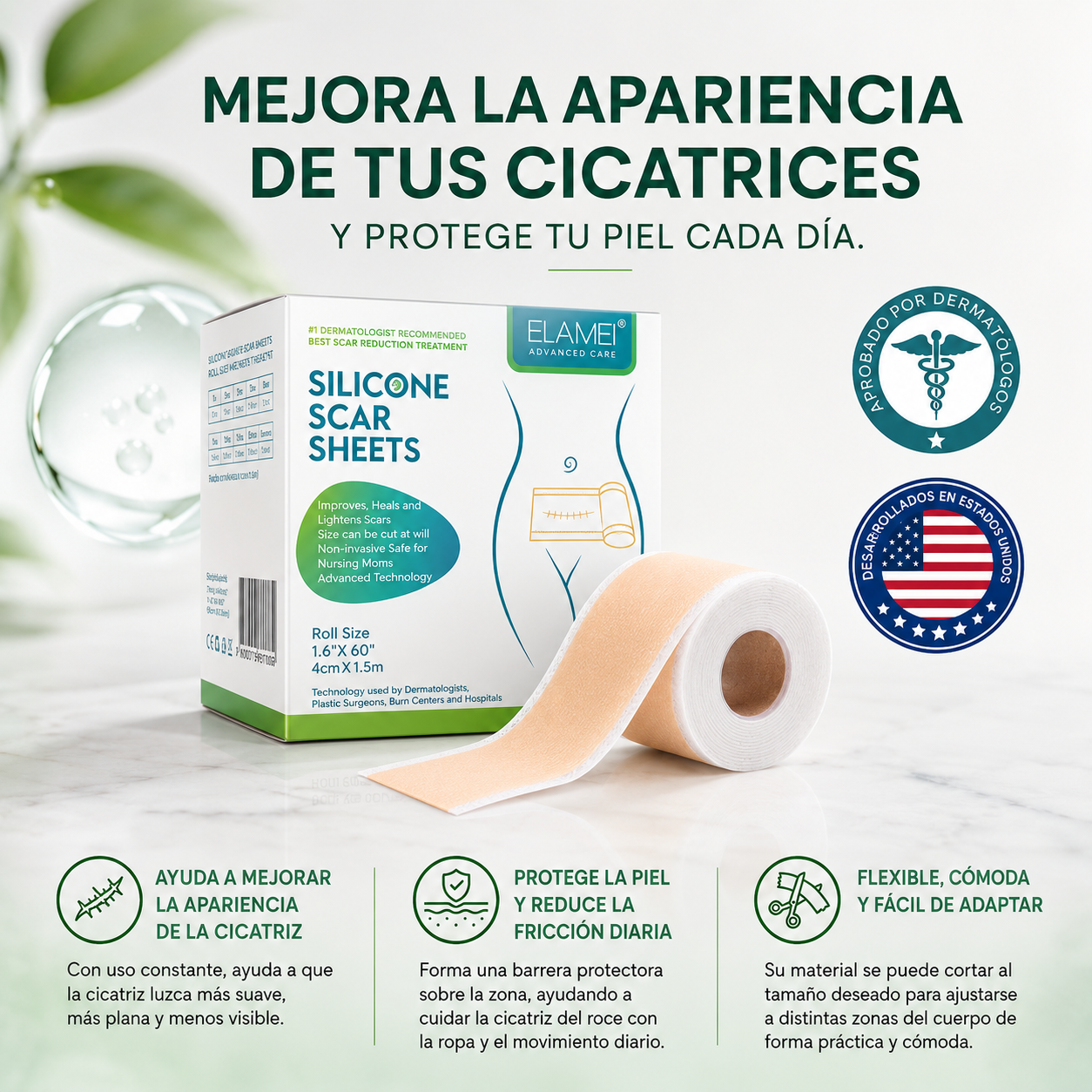 Cinta Médica Maguey V®: Borra tus Cicatrices y Recupera tu Confianza