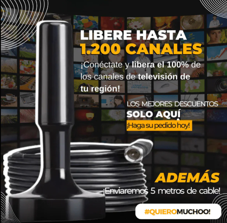 Antena Digital SignalPlus®: Canales HD Gratis y Señal Perfecta al Instante