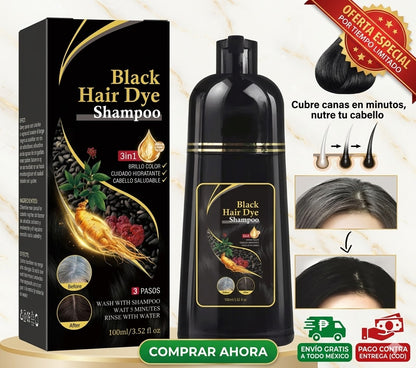 SHAMPO 3 EN 1 CUBRE CANAS REJUVENECEDOR
